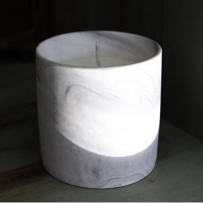 China Factory Wholesale Custom Handmade Soy Scented Private Label Marble Scented Luxury Candle for sale