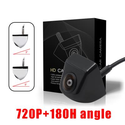 China 1280*720 New CAMERA 720P HD Crystal Reverse Fish Camera Horizontal 180degree Angle Car Rear View Camera for sale