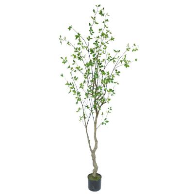 China Factory Direct Wholesale Indoor Artificial Tree Decoration Indoor&Outdoor Decorative Ailanthus Altissima Potted for sale