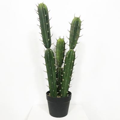 China Wholesale Fake Cactus Artificial Plant Decorative Real Looking Cactus For Indoor And Outdoor for sale