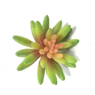 China Mini Artificial Succulent Indoor Decorative Home Decor Indoor Home Decor Fake Echeveria Real Touch Artificial Succulent Factory Wholesale for sale