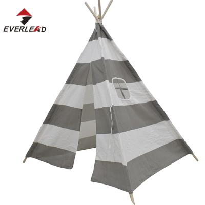 China 13*14*94cm Foldable Indoor Kids Play Family Teepee Tent For Kids for sale