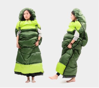 China Mummy winter camping outdoor unique design waterproof spliced ​​sleeping bag for sale