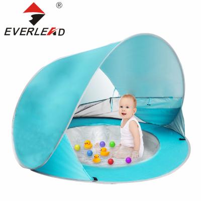 China Water Proof Wholesale Plastic Foldable Waterproof Inflatable Baby Beach Tent for sale