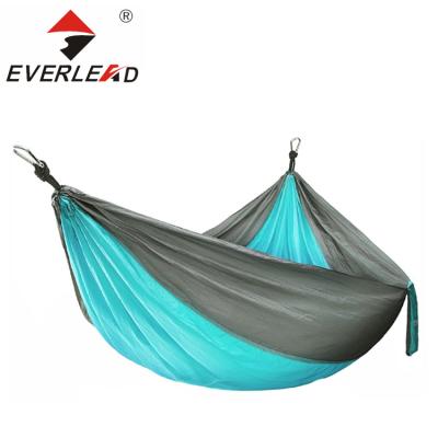 China Durable 210T Double Parachute Hammock Outdoor Hammock For Camping Hiking for sale