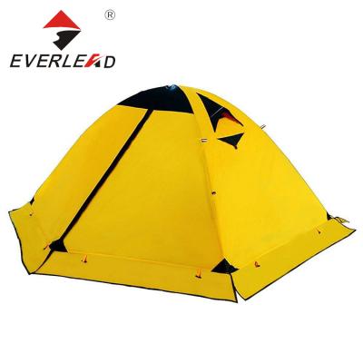 China Waterproof Aluminum Camping Tents 2 Person Outdoor Portable Folding Tent for sale