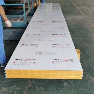 China Modern Source Factory Directly Supply High Strength Tongue-and-Groove Fireproof 1 Grade MgO Color Steel Sandwich Wall Panels for sale