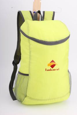 China 2016 Foldable Day Backpack For Sports Gear In 210d Polyester for sale