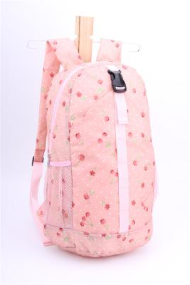 China Printed 600D Polyester Best Pattern bright Outdoor Style rucksacks for ladies for sale