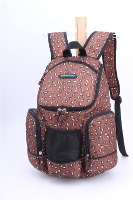 China 2016 customzied new design eopard print cool bag backpack for outdoor activities for sale