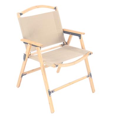 China Wholesale New Bamboo Frame Deck Chair Style Single Folding High Quality Single Folding Beach Chair for sale