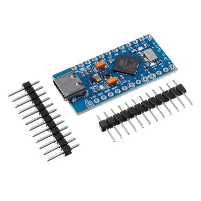 China Electronic Products Pro Type-C Micro 5V 16M Mini Leonardo Microcontroller Development Board Pin Soldered for sale