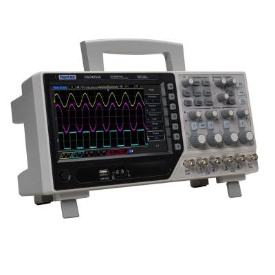 China Electronic Products DSO4254B 250MHz Digital Memory Oscilloscope 4 Channels 1GS/s Sample Rate Portable Oscilloscope EU Plug for sale