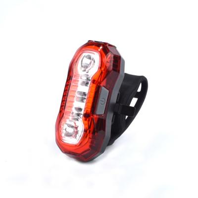 China No Need Change Battery CLOVER Lightweight Rechargeable Bicycle Rear High Brightness Waterproof Led Bicycle Tail Light for sale