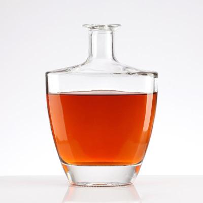 China Wishing Spirit Professional Custom High Quality Whiskey Glass Brandy Bottles 700ML for sale