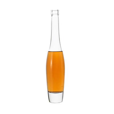 China Wishing 700ml Customizable Juniper Bottle With Cork Stopper 700ml Tequila Wine Bottle Glass Wholesale Spirits for sale