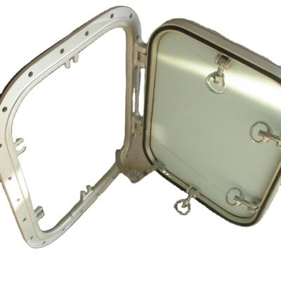 China marine aluminum windows opening type boat bolted fixed porthole window 900X630 for sale