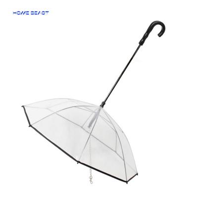 China Sustainable Transparent PET Umbrella Dog Rain for sale