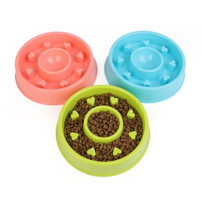 China Sustainable Love Trained Style Fun Feeder Interactive Dog And Cat Bowl for sale