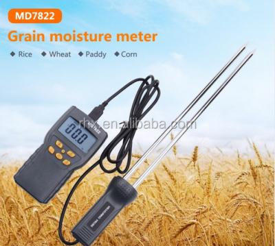 China MD7822 Digital Wood Testing Instrument Contains Wheat Corn Rice Test Hygrometer Grain Moisture Meter Moisture Tester for sale