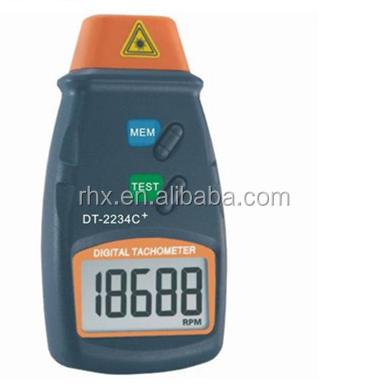 China Non Contact DT2234C+ Digital Laser Tachometer RPM Meter DT2234C+ for sale