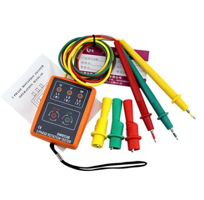 China Tester 3 Meters LED Phase Rotation Tester Indicator Detector + Buzzer SM852B for sale