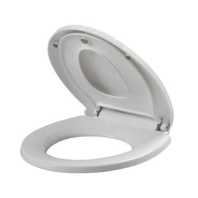 China Children's Toilet Seats Round 2 in 1 Toilet Seat and Lid Built in Potty Seat for sale