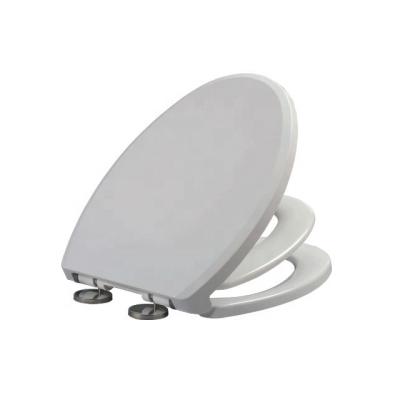 China Good Quality PP Children's Toilet Seats Extended Soft Close 2 In 1 Slow Close Family Toilet Seat Plastic for sale