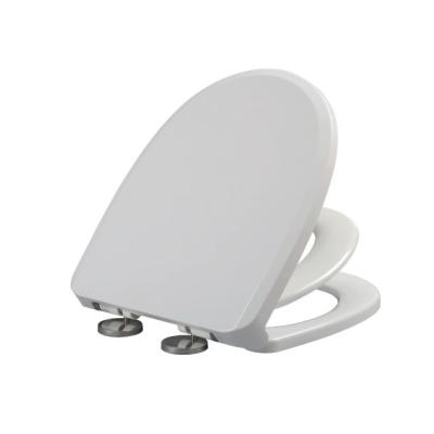 China Children's Toilet Seats Family Adult And Baby Toilet Seat U Shape Soft Close Plastic for sale