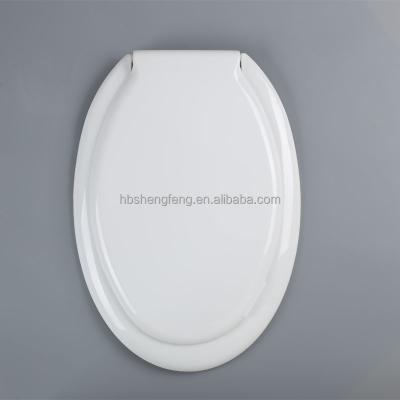 China Modern Cheap Price Africa Extended Toilet Seat And Lid Oval for sale