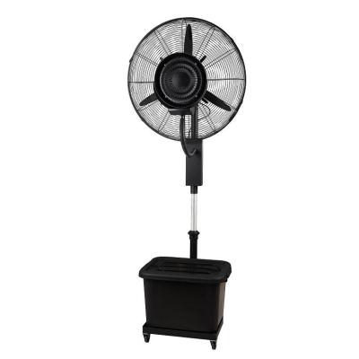 China 26 inch centrifugal outdoor misting cooling fan with manual control for sale