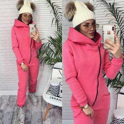 China 2021 viable hot sale autumn and winter hot sports and leisure women's overalls one-piece suit for sale