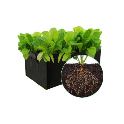 China Professional Eco-friendly / UV Resistance Customizable Vegetables Planting Rectangle Grow Bags Durable Garden Plant Pots for sale