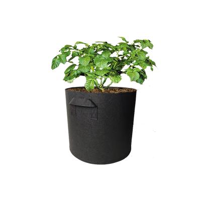 China Wholesale Price Durable Breathable Indoor Nursery Large 1-100 Gallon HDPE Grow Bag For Plants for sale