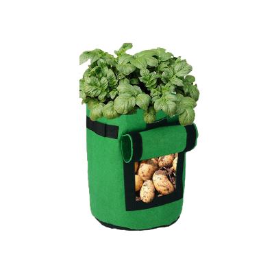 China Wholesalers Potato Bags Durable Nonwoven Fabric Growing Pots Indoor And Outdoor Potato Grow Bag for sale