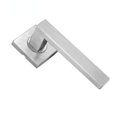 China Modern High Quality Stainless Steel Hardware Door Handles Lock Different Type Shape Door Lever Handle New Design Lock for sale