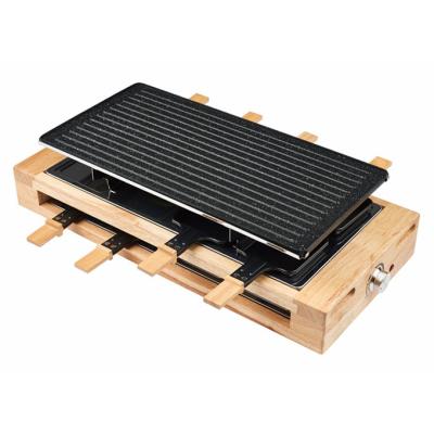 China Hotel Raclette Grill with Die-Cast Grill Plate for sale