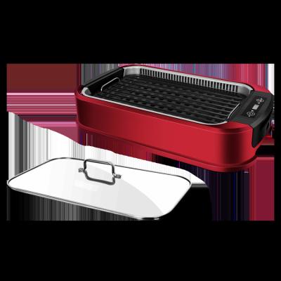 China Adjustable size smokeless grill for sale