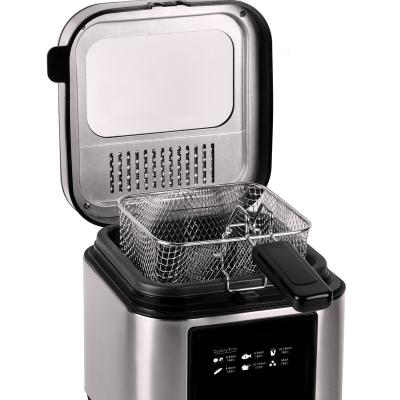 China 2.5L Household Electric Deep Fryer With Digital Control for sale