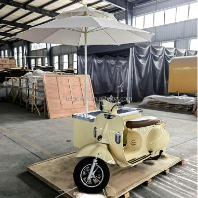 China Adjustable temperature from -180 to 5 degress factory price customized electric mobile cart truck freezer ice cream bike for sale