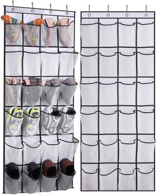 China Clear Crystal Bags Pouch Folding Storage Cabinet Hanging Organizer for Cosmetics Bathroom, Bedroom, Living Room for sale