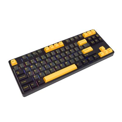 China 2022 Anti-ghosting Cheapest Hot Selling OEM /Odm PC Computer Wired RGB 2.4G Wireless Gaming Mechanical Keyboard for sale