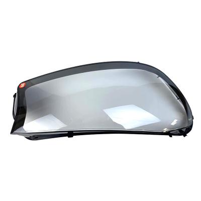 China PC Black Frontier Headlight Clear Lens Cover For Mercedes Benz GLS X167 20-22 Year for sale