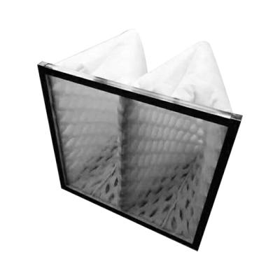 China Bag Type Hotels Paint Mist Filter / Cell Pouch Filter Manufacturer in China for sale