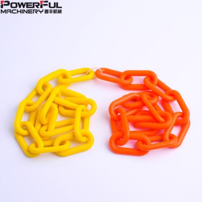 China Road Equipment 3MM PLASTIC CHAIN ​​RED WHITE COLOR YELLOW BLACK COLOR OR ANY OTHER COLOR for sale