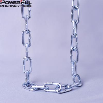 Κίνα DIN 764 Link Chain 4mm-26mm Galvanized Barrier Chain Zinc Chain προς πώληση