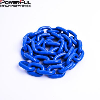 China Black Lifting Transmission Chain Chain Link Iron Chain /g100 Alloy Load Chain for sale