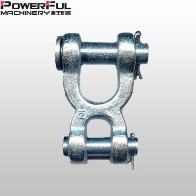 Cina Lashing DROP FORGED US TYPE X TYPE DOUBLE CLEVIS CONNECTING LINK in vendita