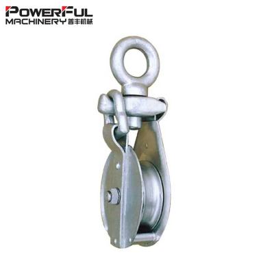 China Heavy Duty Open Type Corrosion Resistance Pattern Snatch Block zu verkaufen