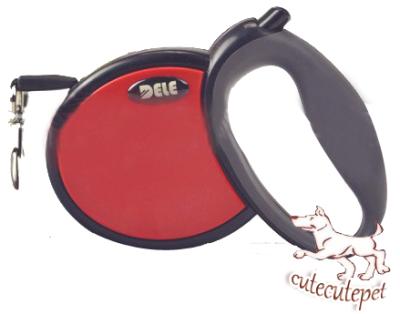 China retractable dog leash red pink blue colors for choice for sale